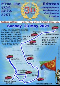 EriCommunityUK 30th Eritrean Independence